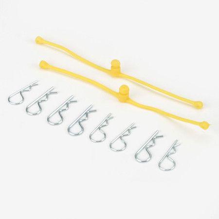 2247 Body Klip Retainers Yellow