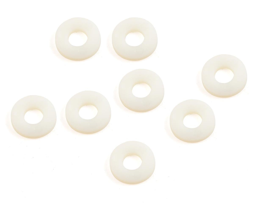 NYLON FLAT WASHERS 1/4IN 8PC