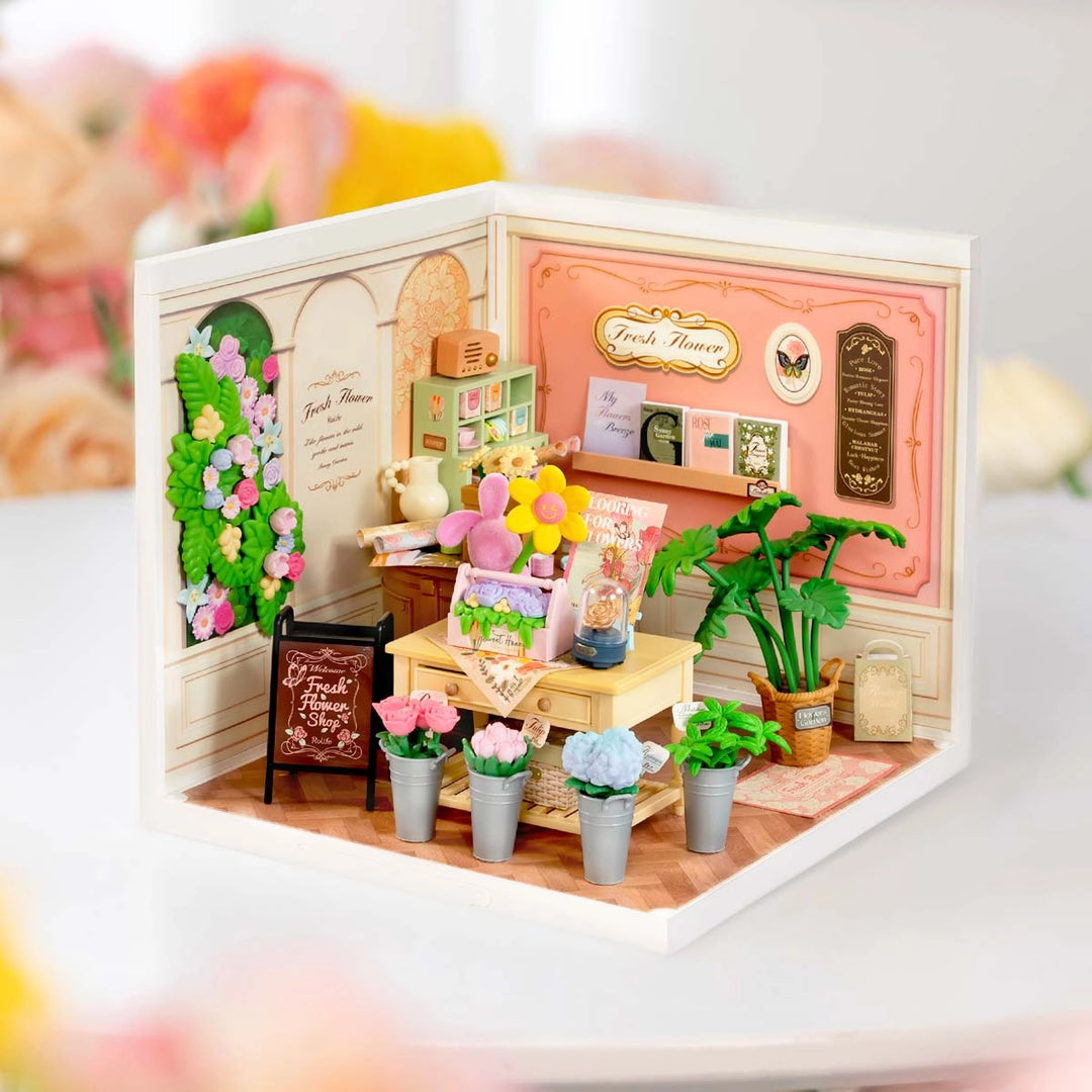 Rolife Super Creator Miniature House - Fresh Flower Shop DW017B
