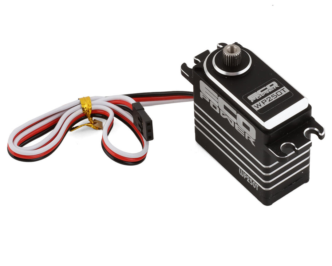 EcoPower WP250T Brushless Waterproof High Torque Metal Gear Servo (High Voltage) (Metal Case) (Digital) ECP-250T