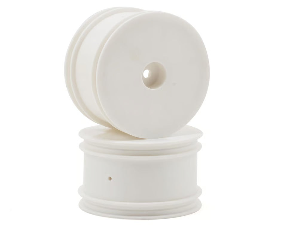 ECX 3807 Wheel Set Rear WHT Dish(2): Boo