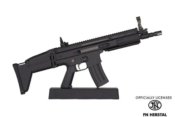 GoatGuns - 1/3 Scale Die Cast FN Scar Model, Black, GOASCAR-BLACK