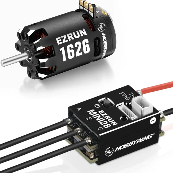 EZRUN Mini28 ESC and 1626 SD 5000KV Motor Combo,Hobbywing, HWI38020367
