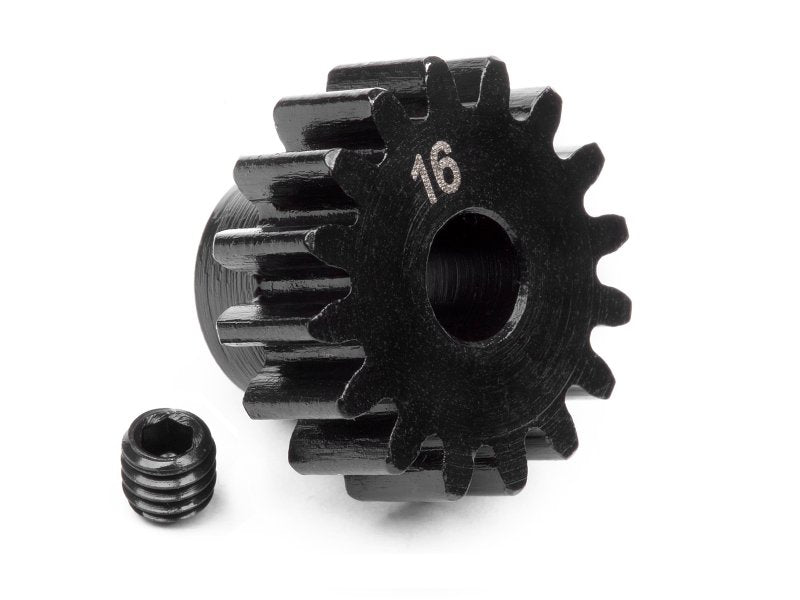 HPI 100915 Pinion Gear 16T  1M/5mm Shaft: