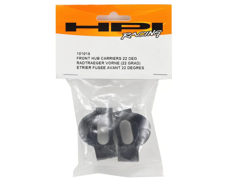 HPI FRONT HUB CARRIERS 22 DEG