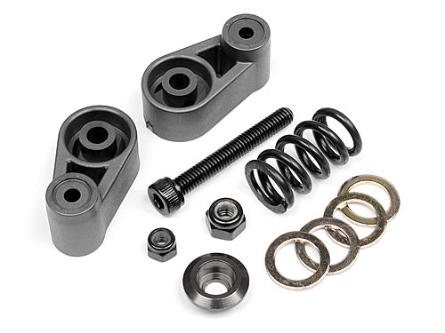 HPI 102165 Servo Saver Set  Gunmetal: Baja
