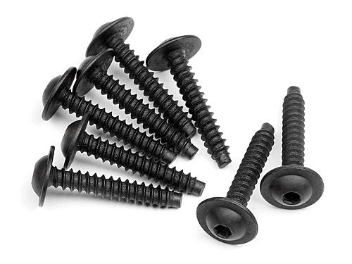 HPI 103673 TP Flanged Screw M3x18mm (8): V