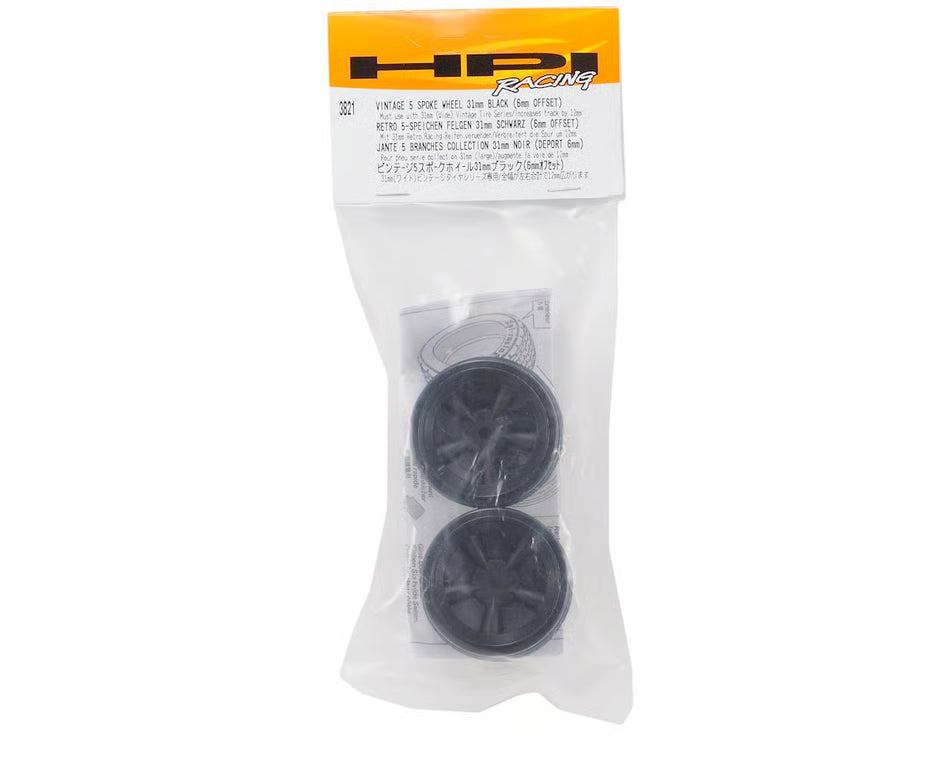 HPI 3821 Vintage 5-Spk Wheels