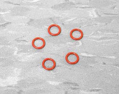 6823 Silicone O-Ring Red (5)