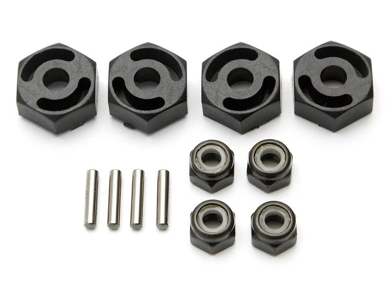 HPI 85003 Whl Adapt Hex/Pin/Nut:Sprint(4)
