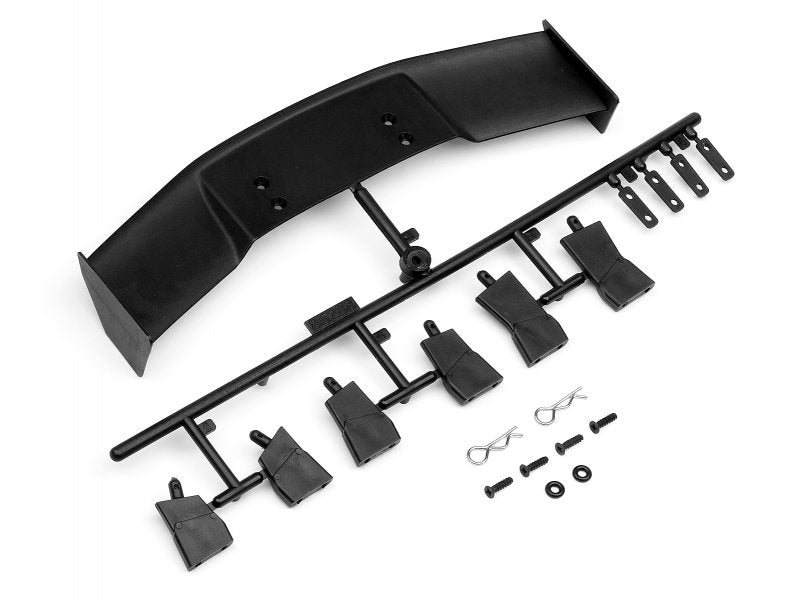 HPI 85288 GT Wing Set  Black: 10th Scale
