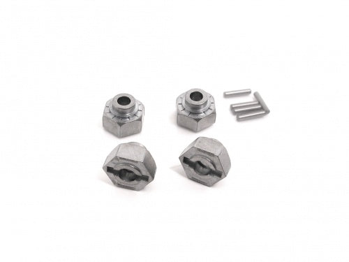 HPI 86349 Hex Wheel Hub 12mm  Silver (4):