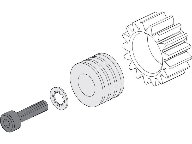 HPI 86712 Pinion Gear Heat Sink:Baja5B 5T
