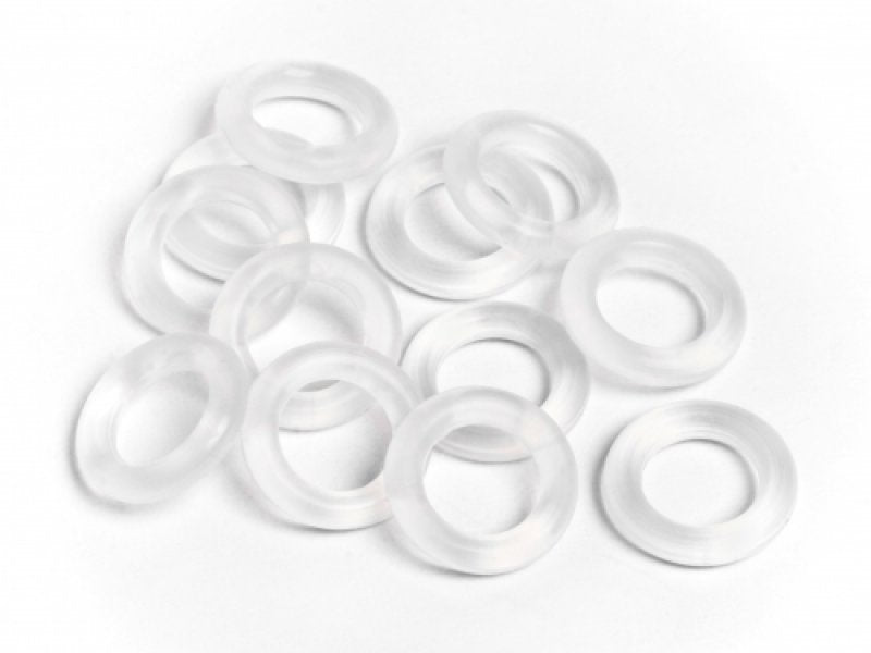 HPI 86927 O-Ring P6 6x2mm Clear (12):Baja