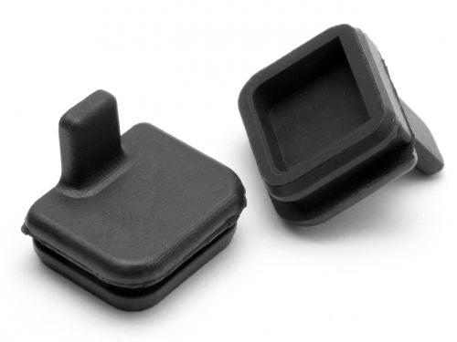 HPI 87027 Rubber Cap 10x11mm  Black: SAVX