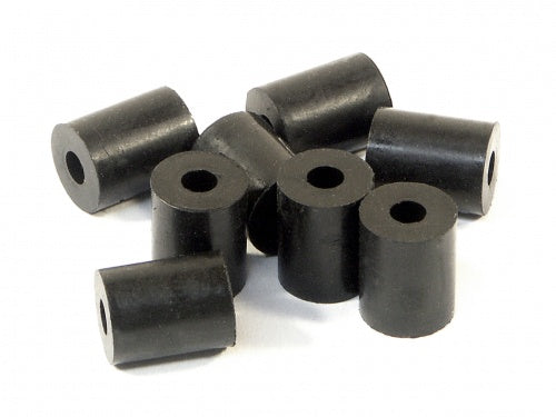 HPI 87058 Rubber Tube  Black (8): S21  S2