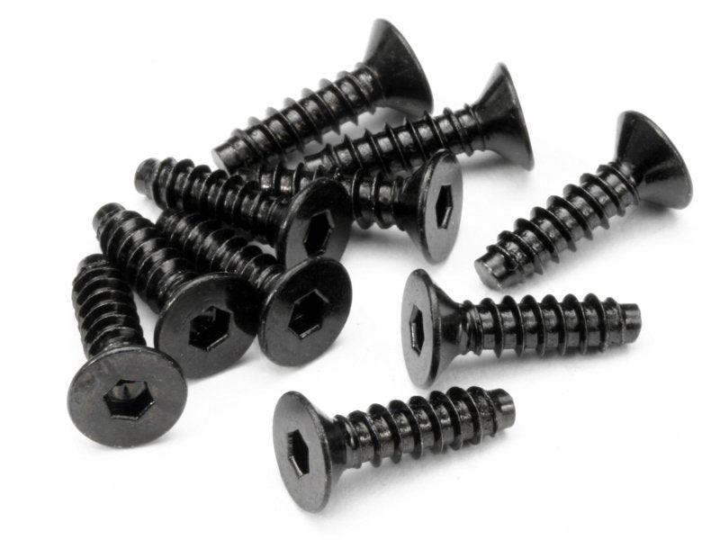 HPI 94631 Flat Head Screw M4x15mm (10): H