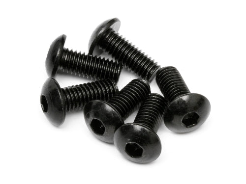 HPI 94754 BUTTON HEAD SCREW M5x12mm (6):B