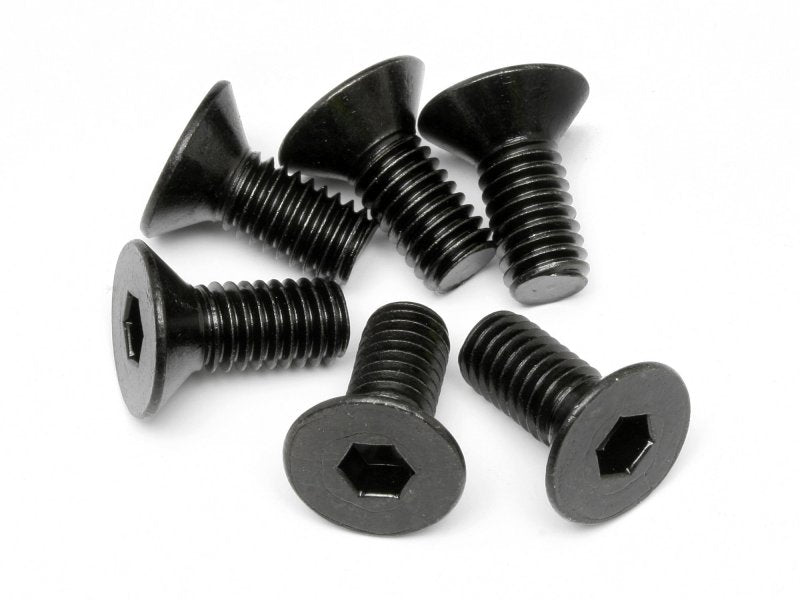 HPI 94879 Flat Head Screw M6x14mm(6): Baj