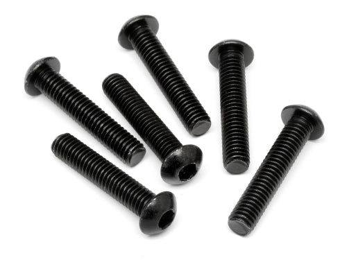 HPI 94910 BUTTON HEAD SCREW M6x30mm (6):B