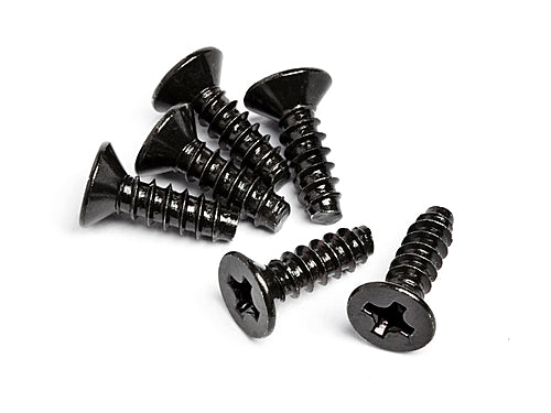 HPIZ 577 TP Flat Head Screw (6) M3X10mm: