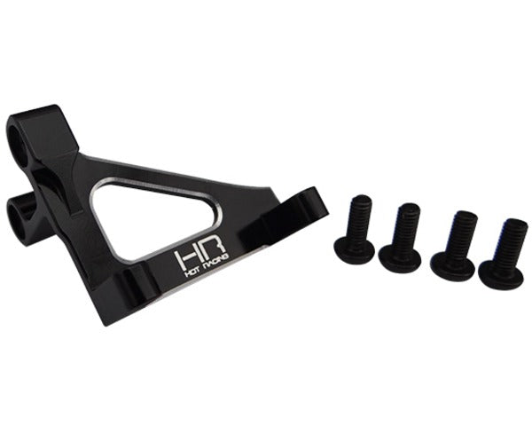 Hot Racing Traxxas TRX-4 Aluminum 2 Speed Servo Mount (Black) HRATRXF24M01