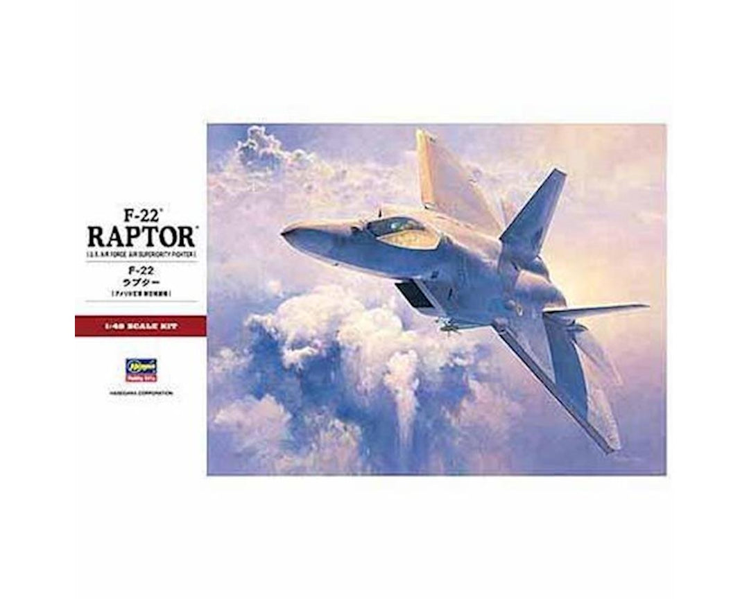 1/48 Hasegawa F-22 Raptor Plast