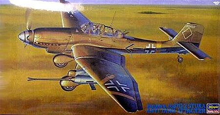1/48 Hasegawa Ju87G-2 Tank Atta