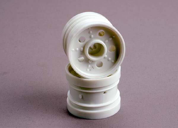 WHEELS White TOM CAT REAR Traxxas #1221
