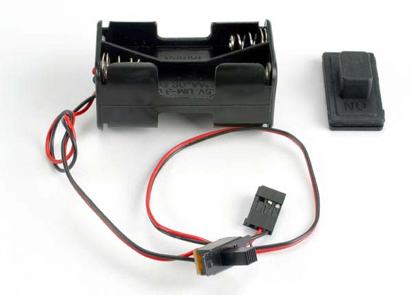 BATT HOLDER/SWITCH/COVER Traxxas #1523