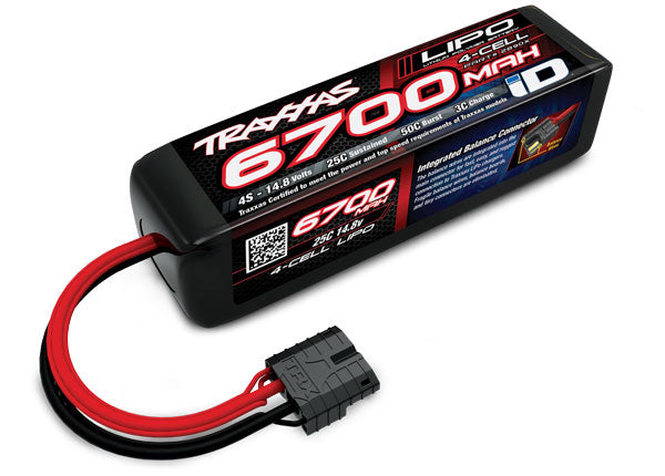 Power Cell 4S 6700mAh LiPo Battery Traxxas #2890X