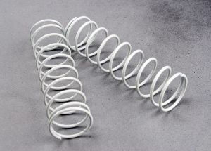 TRAXXAS SPRINGS REAR WHITE 2PC 3757X
