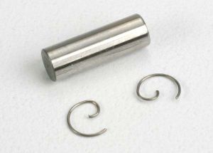 Traxxas 5231 Wrist Pin/Wrist Pin Clips 2.5 (2)