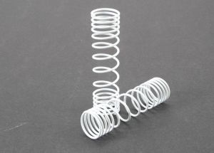 SPRINGS REAR PRGRSV RATE WHT Traxxas 5858