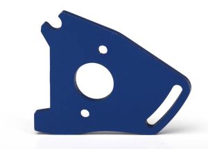 Motor plate blue 4x4 Traxxas 7490