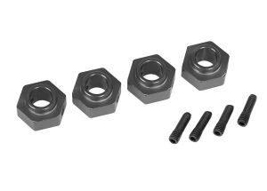 WHEEL HUB 12MM HEX ALUM GRAY Traxxas 8269A