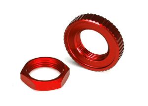 SERVO SAVER NUTS ALUMINUM RED Traxxas 8345R