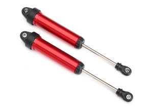 SHOCK GTR 134MM NO THREAD RED Traxxas 8451R