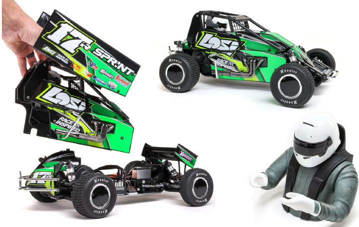 1/10 22S Sprint 2WD RTR, LOSI, LOS-1387,  LOS-2359
