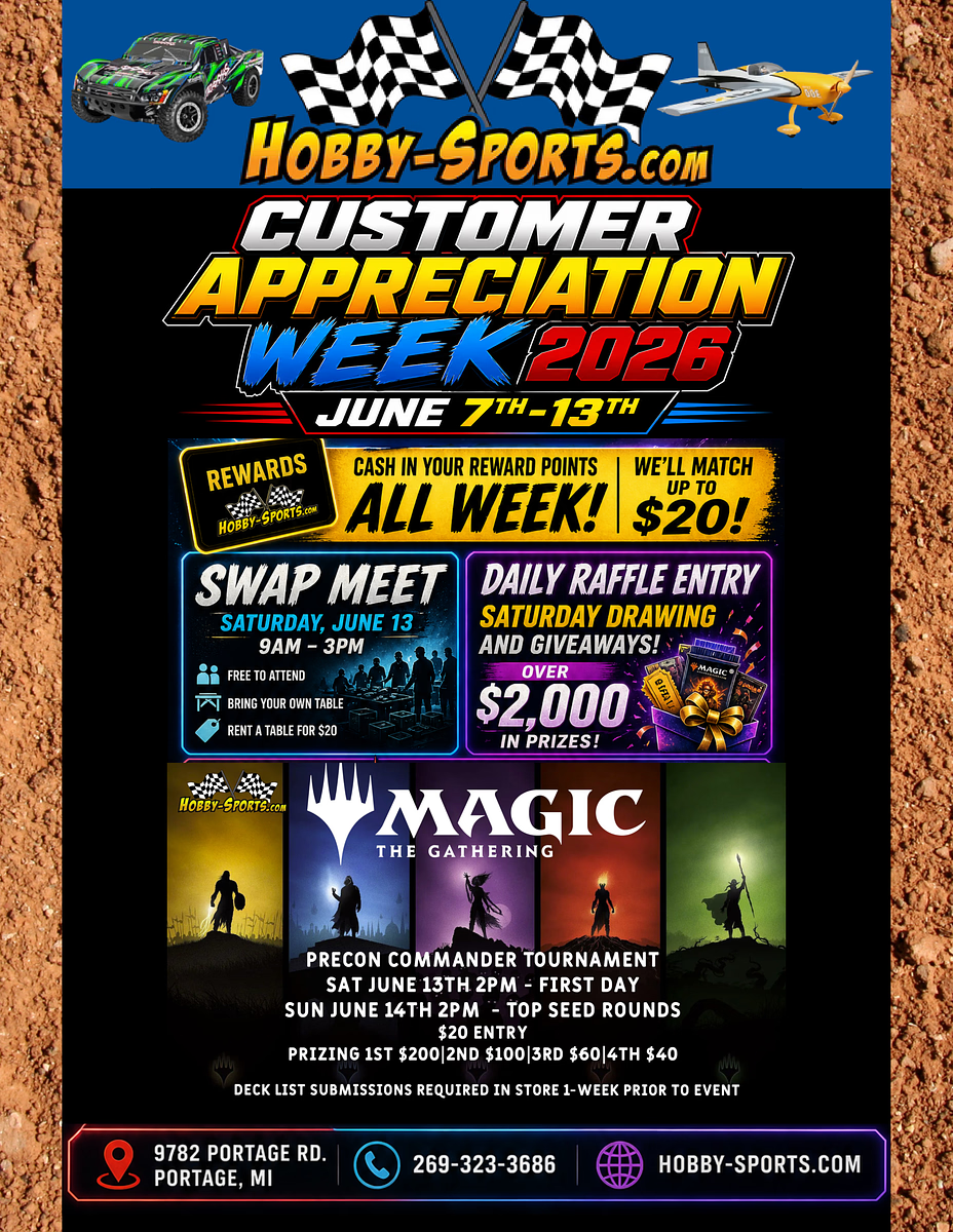 Customer Appreciation Week - Hobby Sports