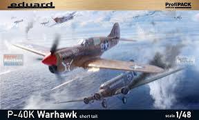 1/48 Eduard P-40K short tail Pl