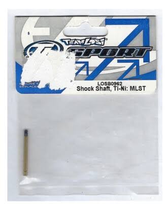 Losi Shock Shaft Set, Ti Nitrid