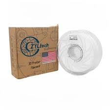 PETG 3D Printer Filament 1.75mm 1kg WHITE ZYLtech Engineering FMT-PETG-WHT