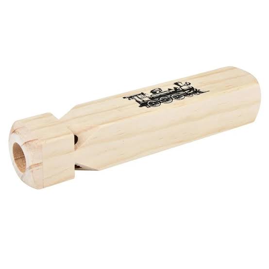 7.5" WOODEN TRAIN WHISTLE Thinkkool WHTR7
