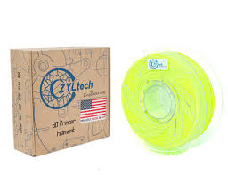 PLA 3D Printer Filament 1.75mm 1kg HIGHLIGHTER FLUORESCENT GREEN ZYLtech Engineering FMT-PLA-F-HGHGR