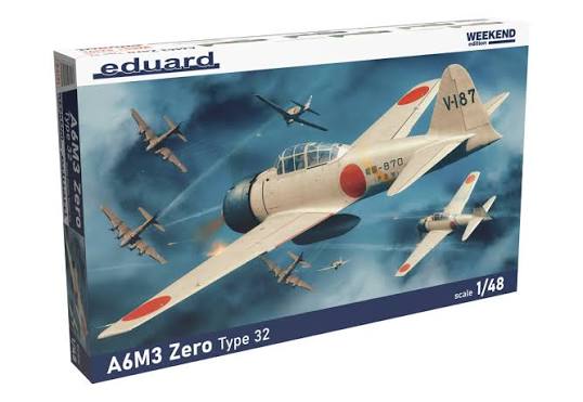 1/48 Eduard A6M3 Zero Type 32 W
