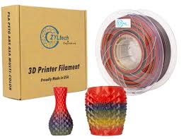 2026 Rainbow Silk Series PLA 3D Printer Filament 1.75mm 1 kg 2.2 lbs (2024 Rainbow: Celestial Cascade) ZYLtech Engineering FMT-RNB-CEC
