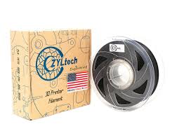 PETG 3D Printer Filament 1.75mm 1kg GRAY ZYLtech Engineering FMT-PETG-GRY