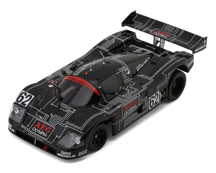 Kyosho MR-03 RWD Mini-Z ReadySet w/Sauber Mercedes Group C Rennsportwagen C9 Body (Black) w/KT-531P 2.4GHz Radio