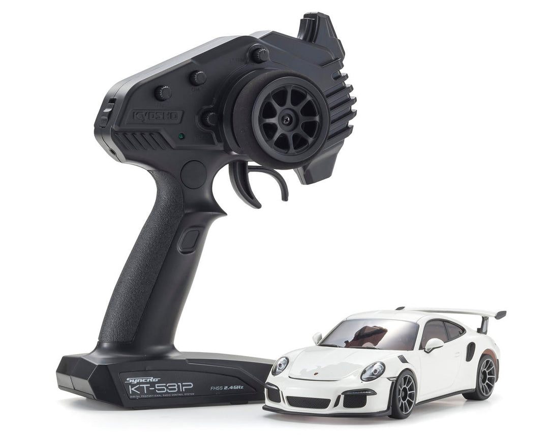 Kyosho MR-04 RWD Mini-Z Readyset w/Porsche 911 GT3 RS Body White KYO32358W
